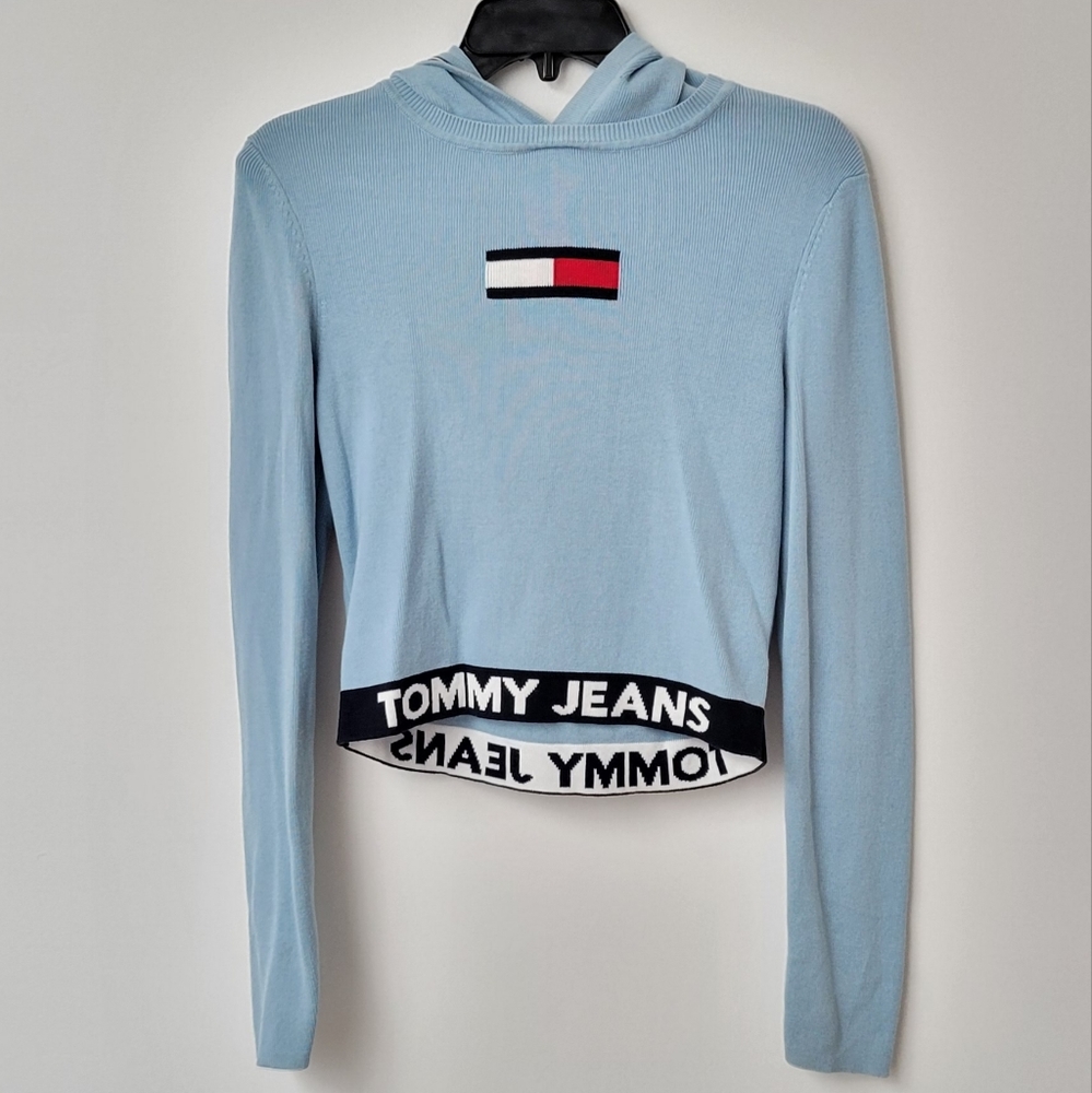 Tommy Jean's Cropped Hooded Sweater